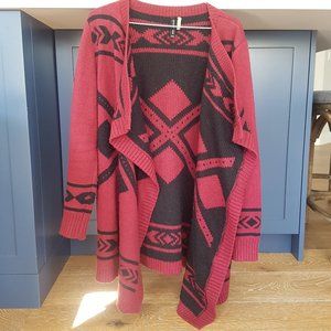 Audrey Ann Black and Red Sweater